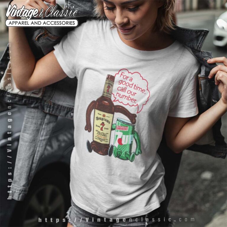 Seagrams Whiskey And 7 Up T Shirt Seagrams Whiskey And 7 Up T Shirt