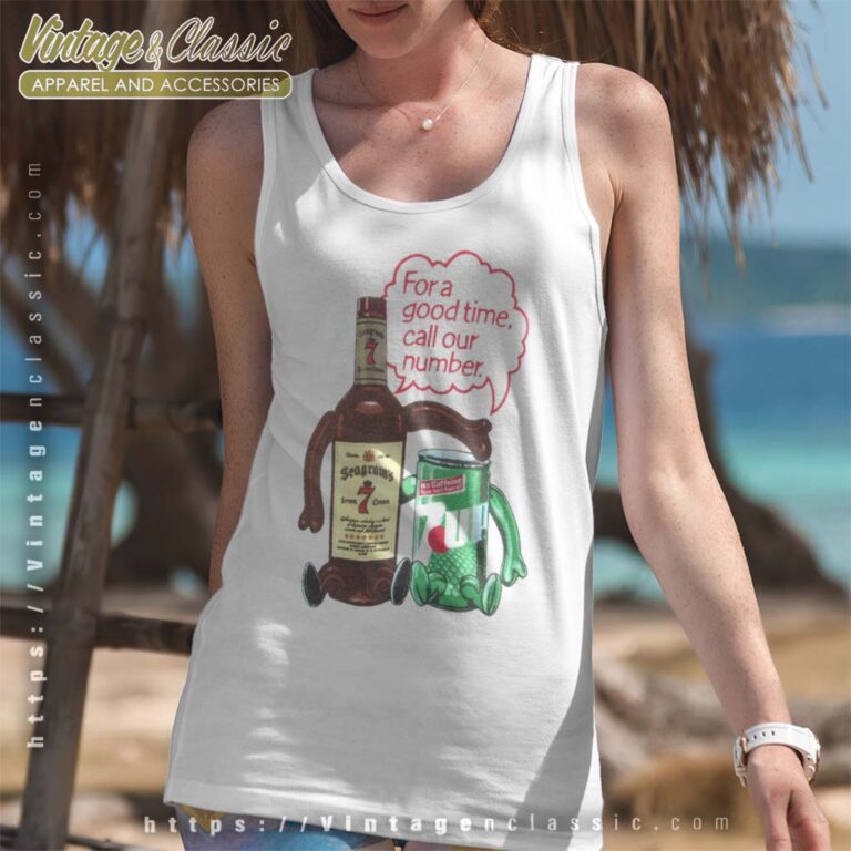 Seagrams Whiskey And 7 Up Tank Top Seagrams Whiskey And 7 Up Tank Top