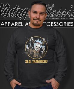 Seal Team Rick Rick And Morty Long Sleeve Tee