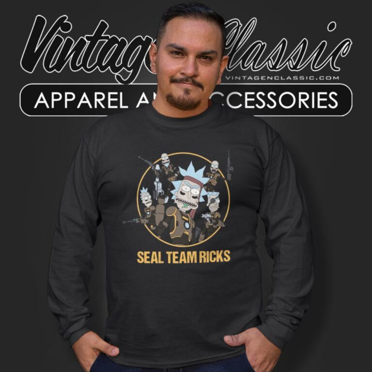 Seal Team Rick Rick And Morty Long Sleeve Tee Seal Team Rick Rick And Morty Long Sleeve Tee