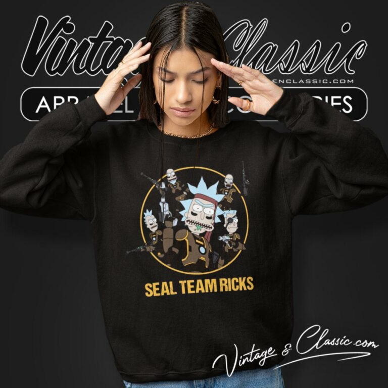 Seal Team Rick Rick And Morty Sweatshirt Seal Team Rick Rick And Morty Sweatshirt