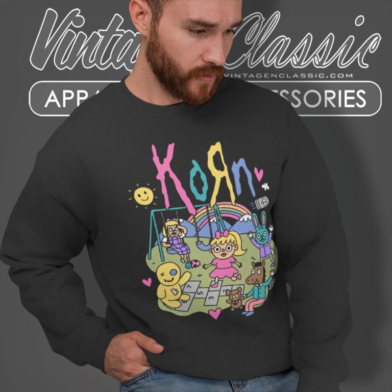 Sean Solomon Korn Cartoon Sweatshirt Sean Solomon Korn Cartoon Sweatshirt