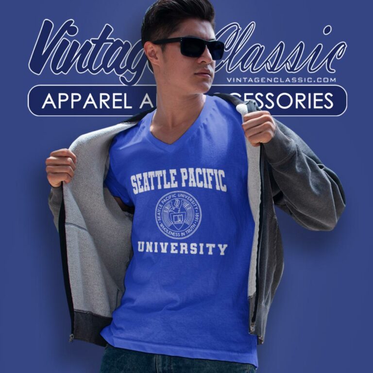 Seatle Pacific University V Neck TShirt Seatle Pacific University V Neck TShirt
