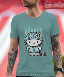 Seattle Kraken Hello Kitty Shirt