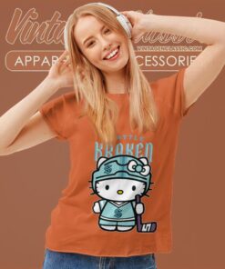 Seattle Kraken Hello Kitty Shirt Women T shirt