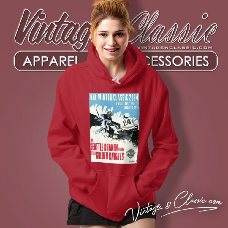 Seattle Kraken Vs Vegas Golden Knights Phenom Gallery 2024 Winter Classic Hoodie Seattle Kraken Vs Vegas Golden Knights Phenom Gallery 2024 Winter Classic Hoodie