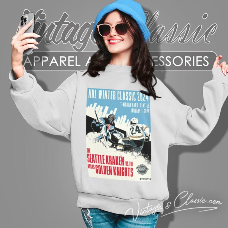 Seattle Kraken Vs Vegas Golden Knights Phenom Gallery 2024 Winter Classic Sweatshirt Seattle Kraken Vs Vegas Golden Knights Phenom Gallery 2024 Winter Classic Sweatshirt