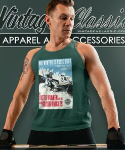 Seattle Kraken Vs Vegas Golden Knights Phenom Gallery 2024 Winter Classic Tank Top Racerback