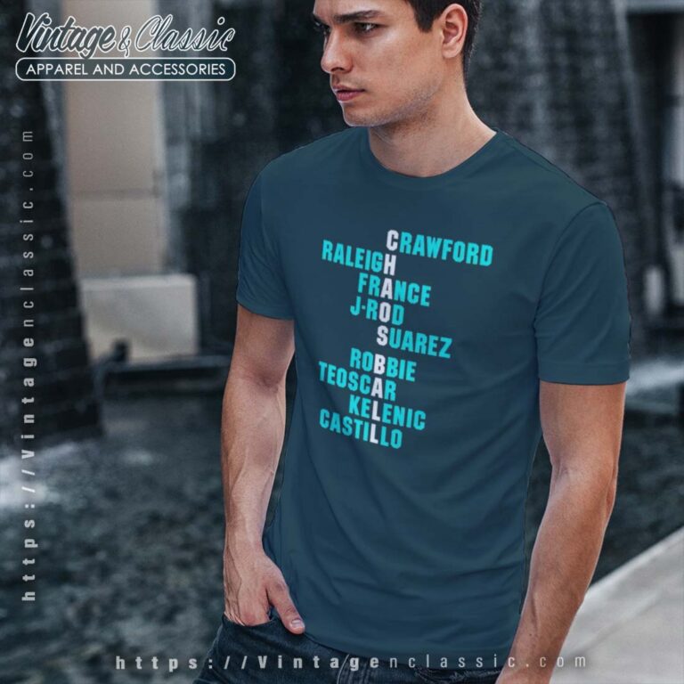 Seattle Mariners Chaos Ball Names Player Tshirt Seattle Mariners Chaos Ball Names Player Tshirt