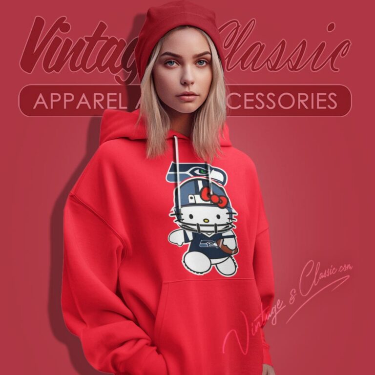 Seattle Seahawks Hello Kitty Hoodie Seattle Seahawks Hello Kitty Hoodie