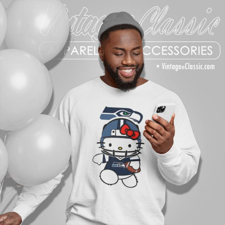 Seattle Seahawks Hello Kitty Sweatshirt Seattle Seahawks Hello Kitty Sweatshirt