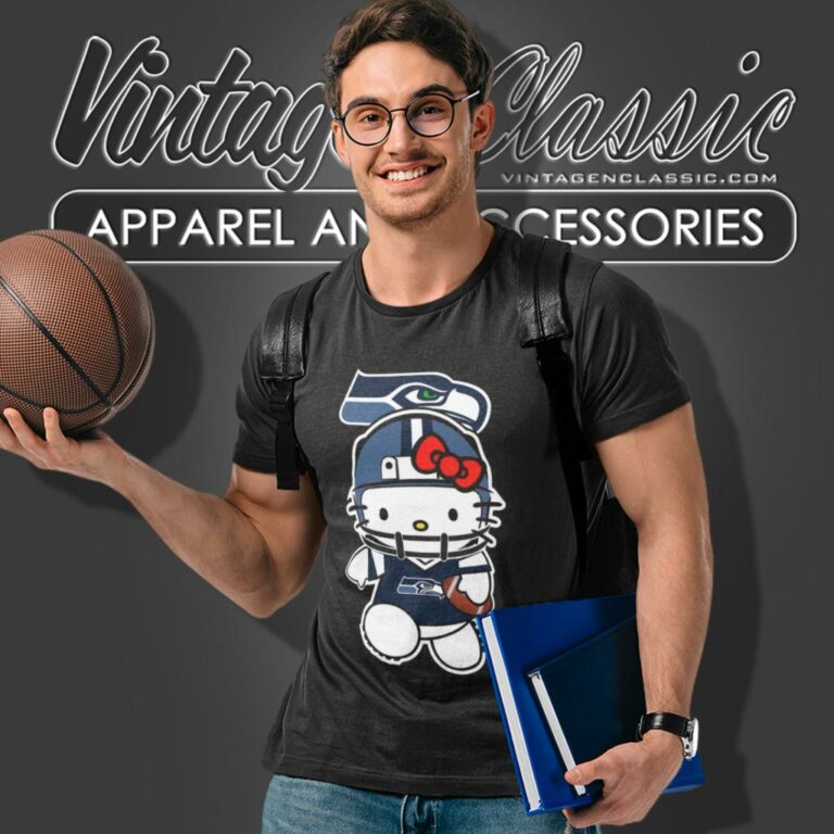 Seattle Seahawks Hello Kitty T Shirt Seattle Seahawks Hello Kitty T Shirt