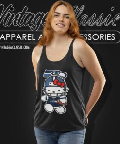 Seattle Seahawks Hello Kitty Shirt 6 Seattle Seahawks Hello Kitty Tank Top Racerback