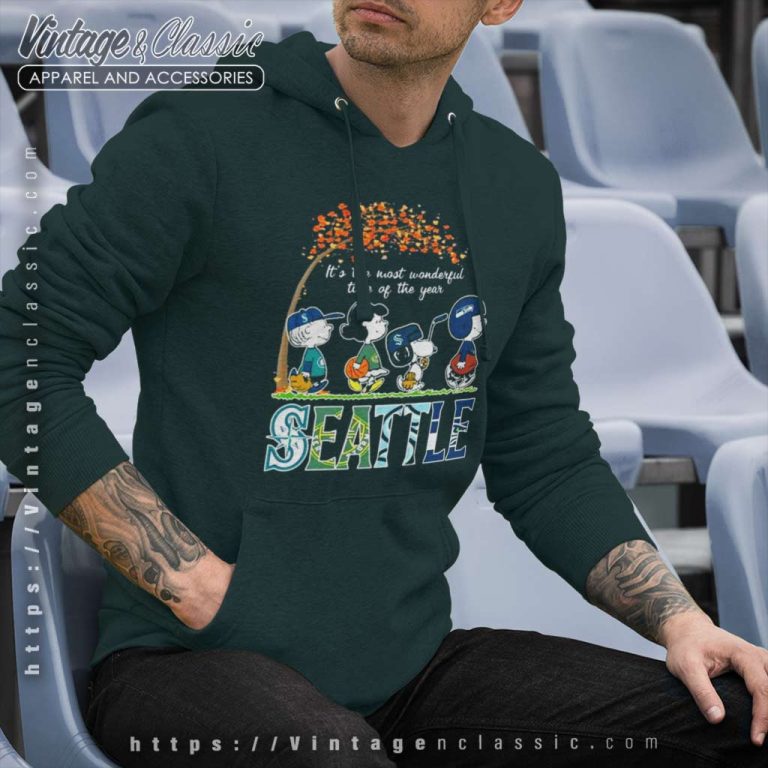 Seattle Seahawks Mariners Kraken And Storm Hoodie Seattle Seahawks Mariners Kraken And Storm Hoodie
