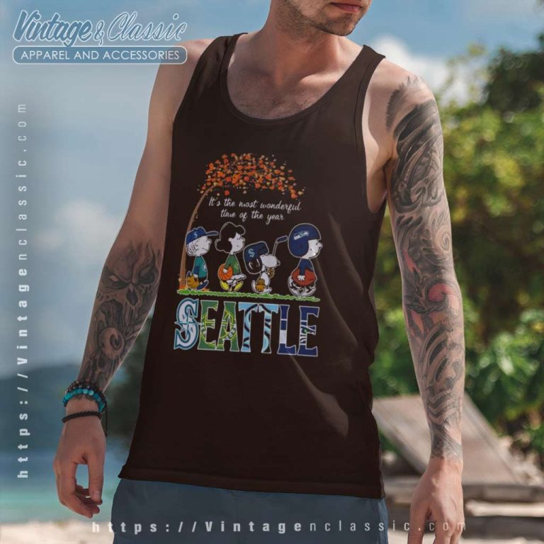 Seattle Seahawks Mariners Kraken And Storm Tank Top Racerback Seattle Seahawks Mariners Kraken And Storm Tank Top Racerback