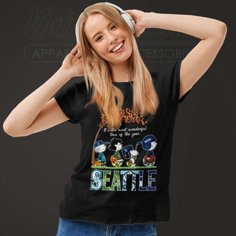 Seattle Seahawks Mariners Kraken And Storm Women TShirt Seattle Seahawks Mariners Kraken And Storm Women TShirt