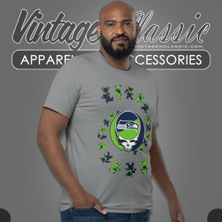 Seattle Seahawks Nfl Grateful Dancing Bears T Shirt Seattle Seahawks Nfl Grateful Dancing Bears T Shirt