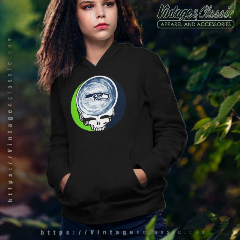 Seattle Seahawks Shirt Nfl Grateful Dead Logo Hoodie Seattle Seahawks Shirt Nfl Grateful Dead Logo Hoodie