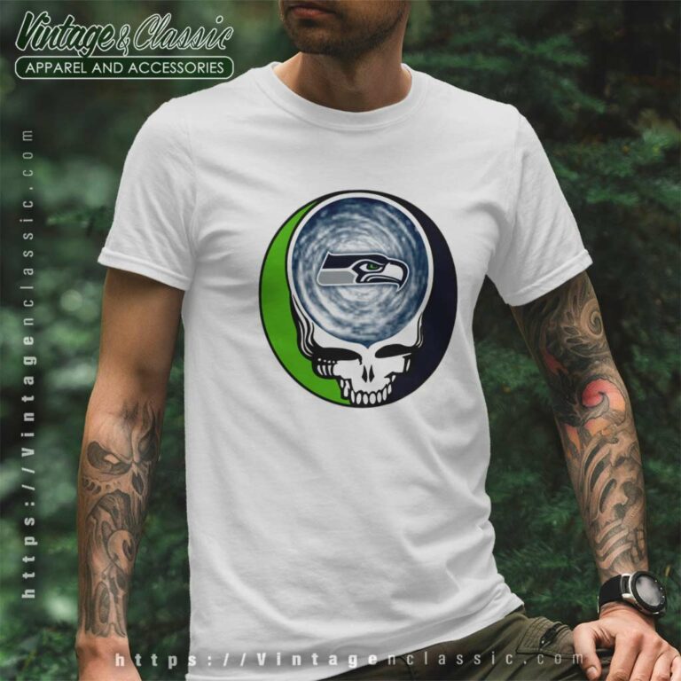 Seattle Seahawks Shirt Nfl Grateful Dead Logo T Shirt Seattle Seahawks Shirt Nfl Grateful Dead Logo T Shirt
