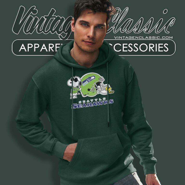 Seattle Seahawks Snoopy Joe Cool Woodstock Hoodie Seattle Seahawks Snoopy Joe Cool Woodstock Hoodie
