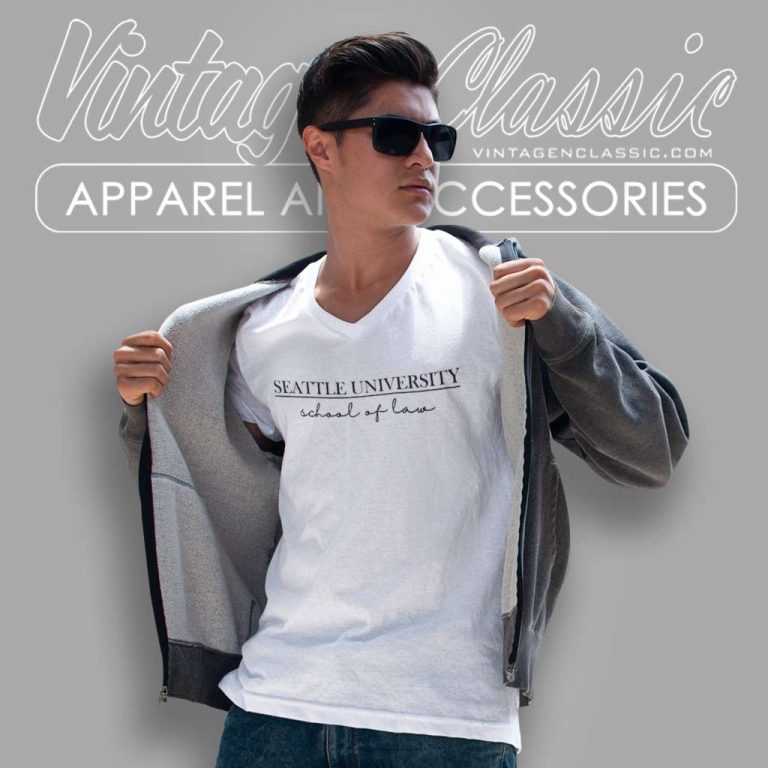 Seattle University School Of Law V Neck TShirt Seattle University School Of Law V Neck TShirt