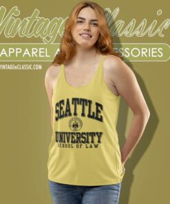Seattle University Shirt School Of Law Tank Top Racerback