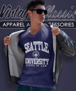 Seattle University Shirt School Of Law V Neck TShirt