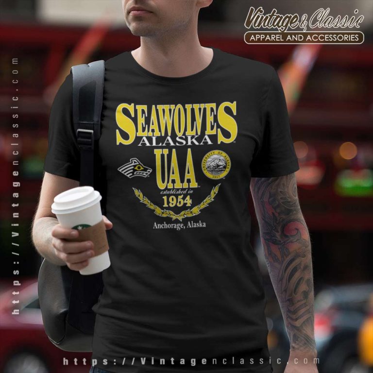 Seawolf Athletics Shirt University Of Alaska Anchorage T Shirt Seawolf Athletics Shirt University Of Alaska Anchorage T Shirt