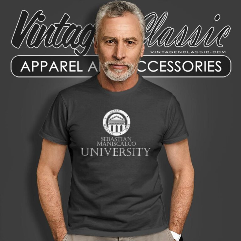 Sebastian Maniscalco University T Shirt Sebastian Maniscalco University T Shirt