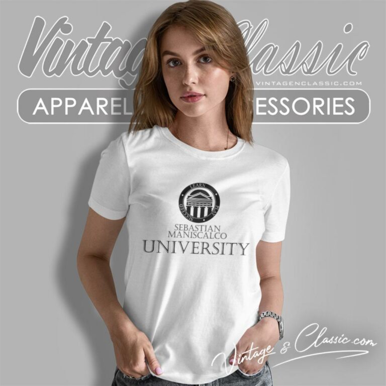 Sebastian Maniscalco University Women T Shirt Sebastian Maniscalco University Women T Shirt