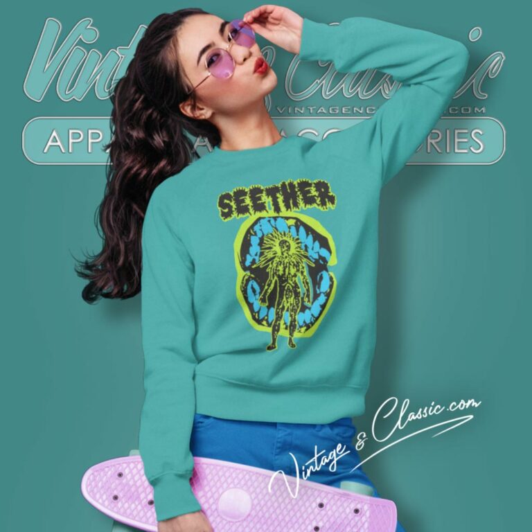 Seether Mouth Man Sweatshirt Seether Mouth Man Sweatshirt