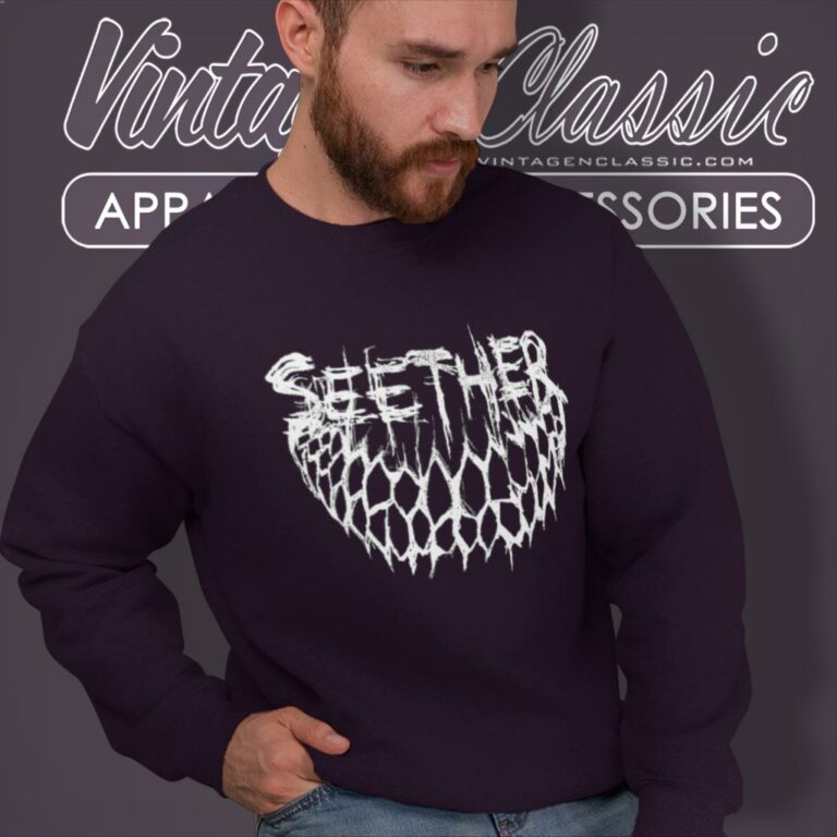 Seether Scratch Grin Sweatshirt Seether Scratch Grin Sweatshirt