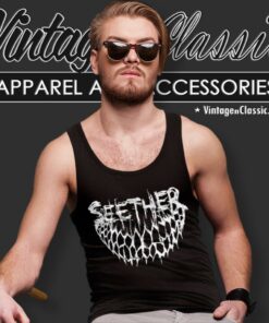 Seether Scratch Grin Tank Top Racerback