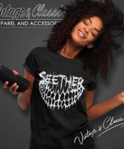 Seether Scratch Grin Women T Shirt