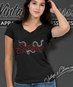 Seether Slithering Serpent V Neck TShirt