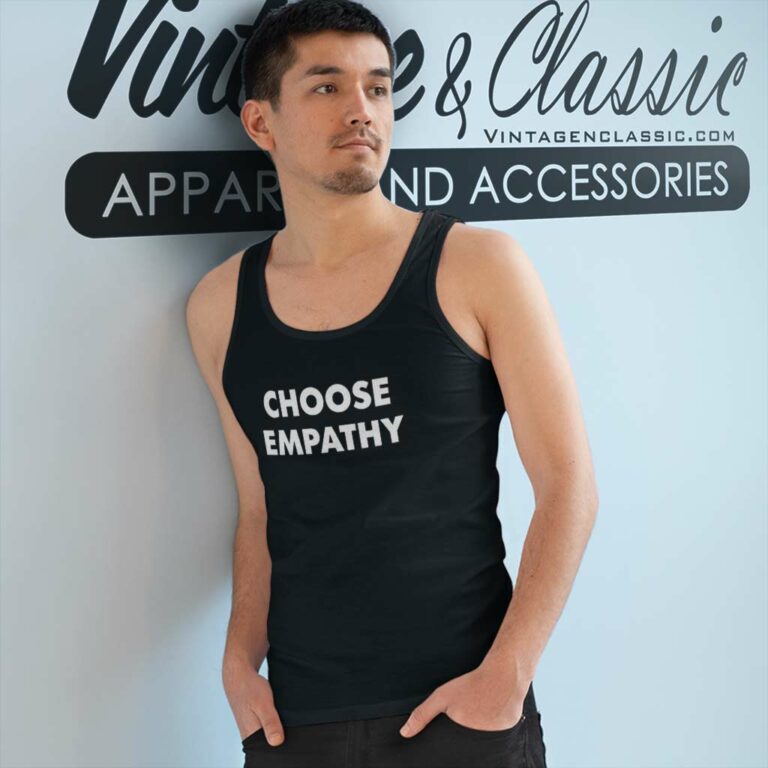 Selena Gomez Choose Empathy Tank Top Racerback Selena Gomez Choose Empathy Tank Top Racerback