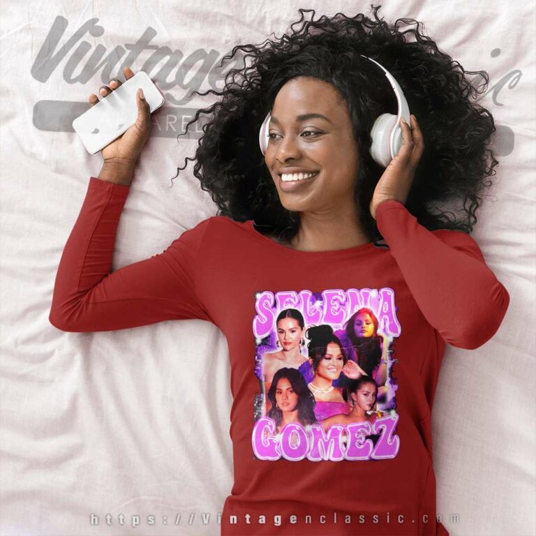 Selena Gomez Shirt Country Music Long Sleeve Tee Selena Gomez Shirt Country Music Long Sleeve Tee