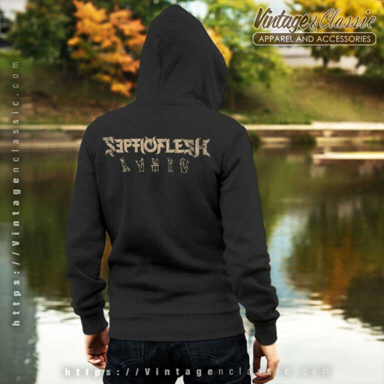 Septicflesh Cobra Bat Backside Hoodie Septicflesh Cobra Bat Backside Hoodie