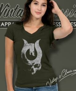 Septicflesh Serpent Skull V Neck TShirt