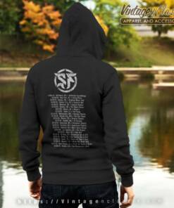 Septicflesh Shirt Codex Omega Usa Tour Backside Hoodie