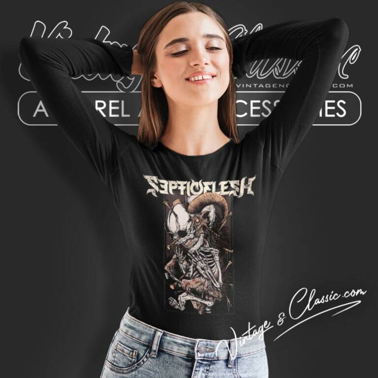 Septicflesh Shirt Codex Omega Usa Tour Long Sleeve Tee Septicflesh Shirt Codex Omega Usa Tour Long Sleeve Tee
