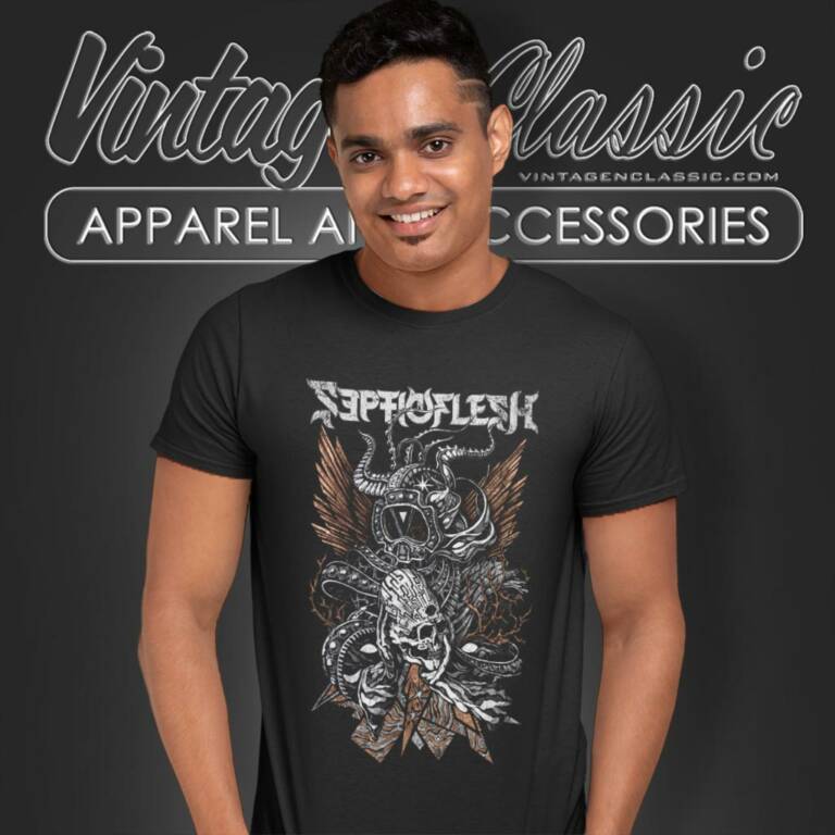 Septicflesh Shirt The Eldest Cosmonaut T Shirt Septicflesh Shirt The Eldest Cosmonaut T Shirt