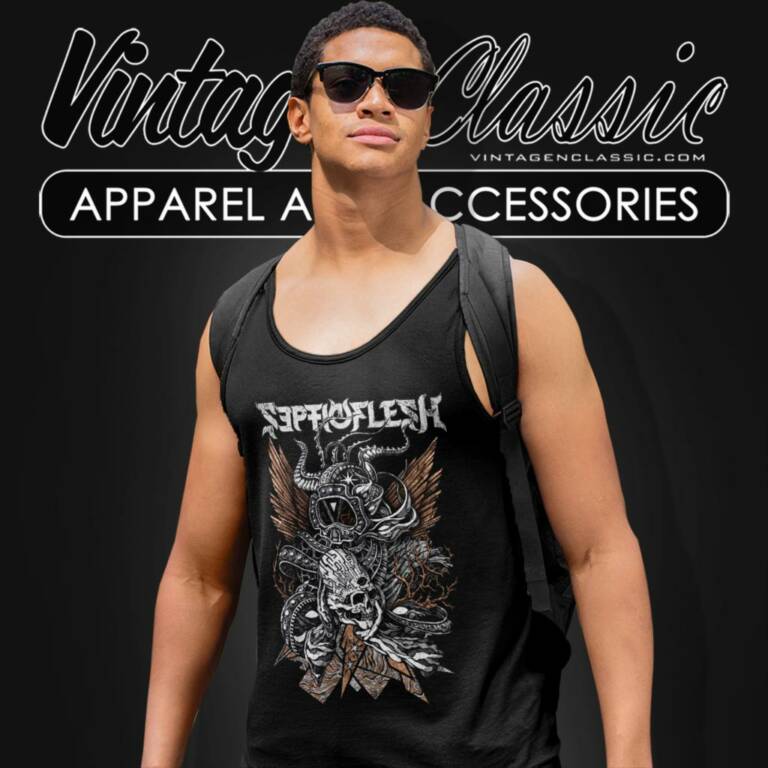 Septicflesh Shirt The Eldest Cosmonaut Tank Top Racerback Septicflesh Shirt The Eldest Cosmonaut Tank Top Racerback