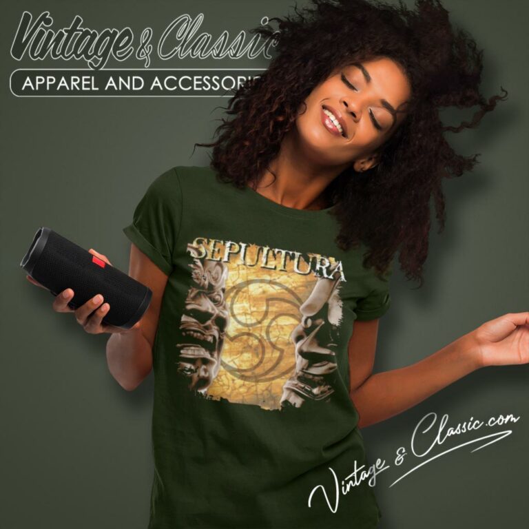 Sepultura 1998 Concert Women T Shirt Sepultura 1998 Concert Women T Shirt