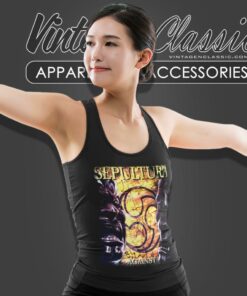 Sepultura Against Tank Top Racerback