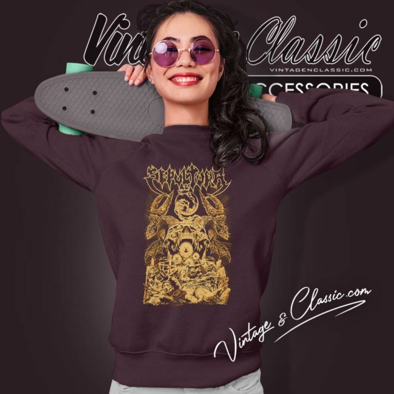 Sepultura Arise Album 1991 Sweatshirt Sepultura Arise Album 1991 Sweatshirt