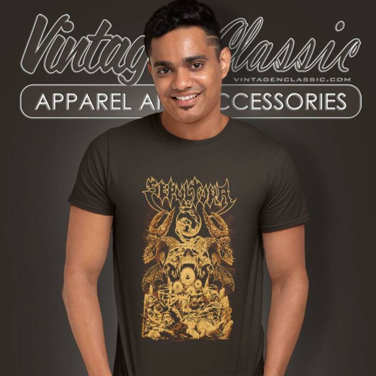 Sepultura Arise Album 1991 T Shirt Sepultura Arise Album 1991 T Shirt