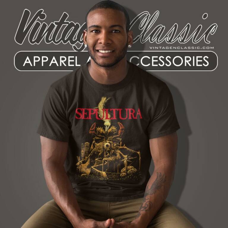 Sepultura Arise Album 1991 T Shirt Sepultura Arise Album 1991 T Shirt