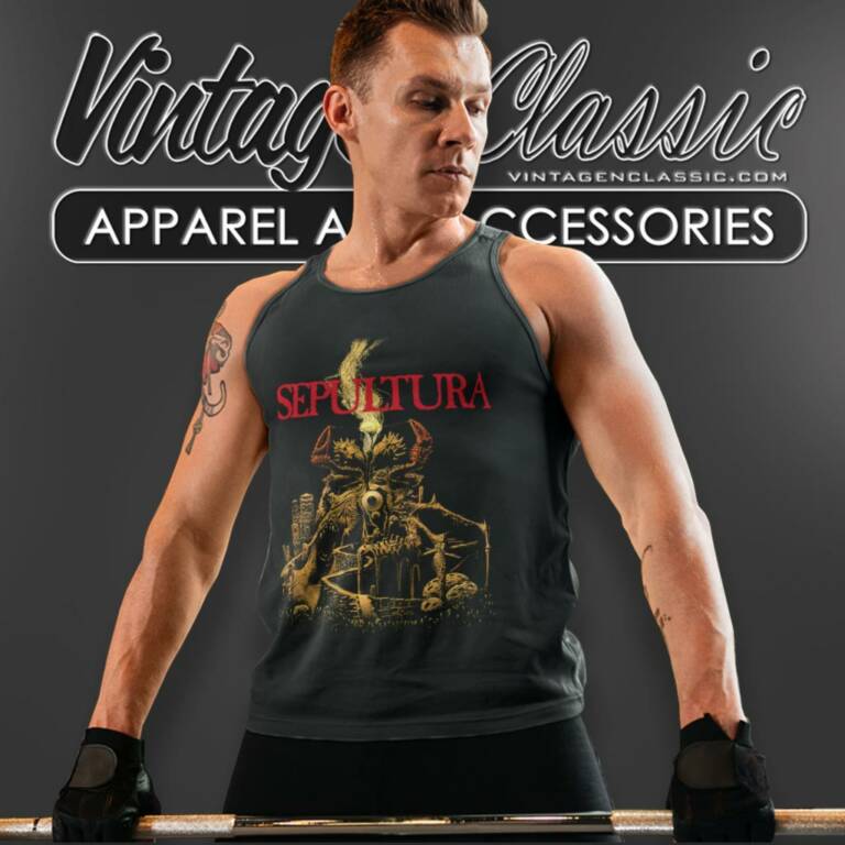 Sepultura Arise Album 1991 Tank Top Racerback Sepultura Arise Album 1991 Tank Top Racerback