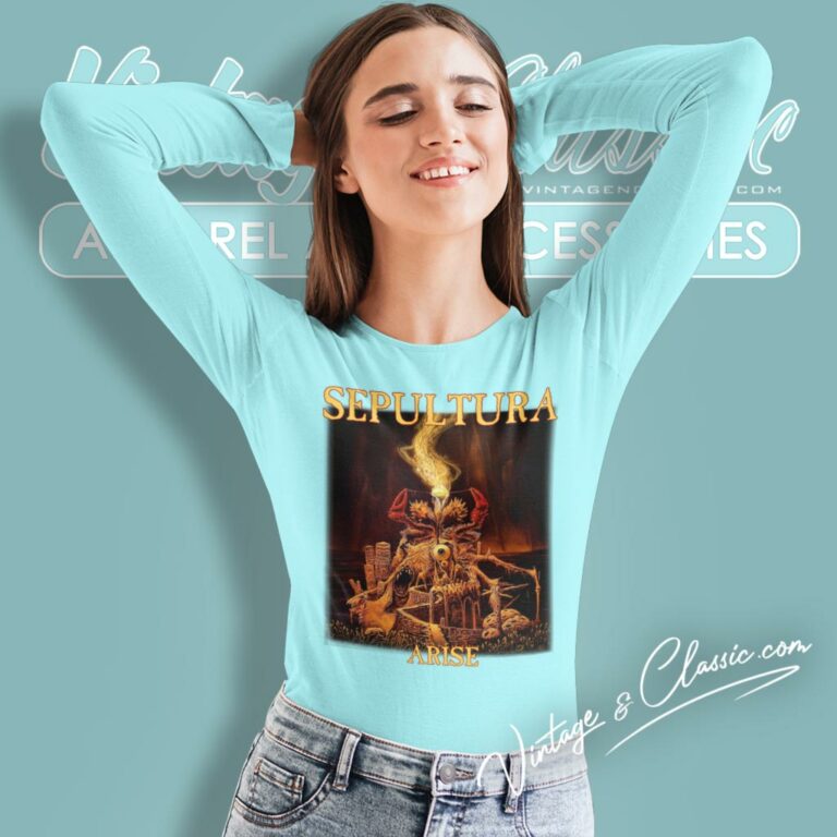 Sepultura Arise Album Long Sleeve Tee Sepultura Arise Album Long Sleeve Tee
